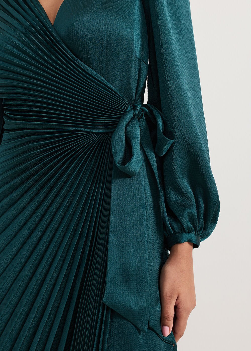 Petite Gracie Dress Dark Green