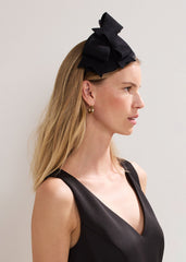 Black Felt Headband Black