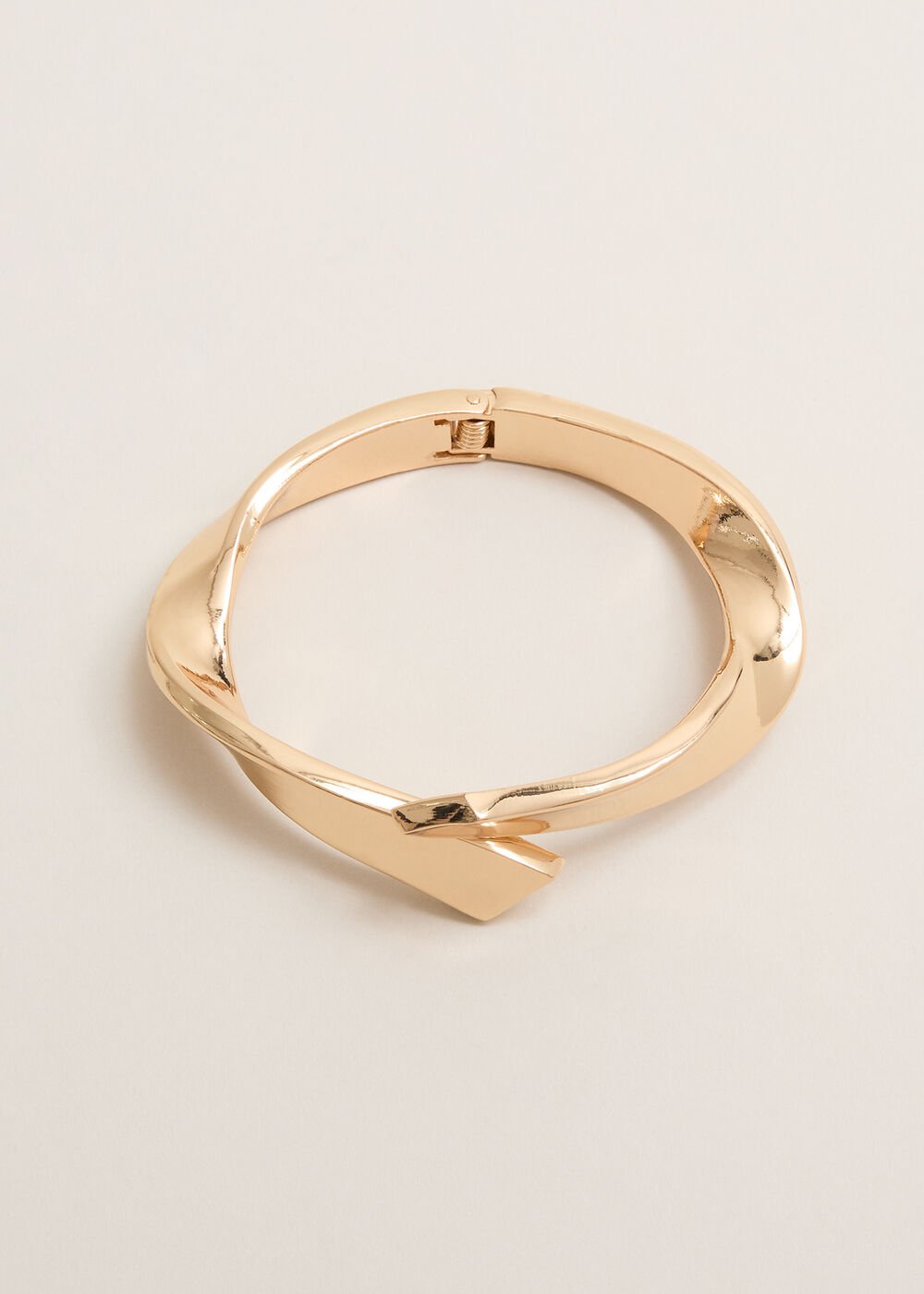 Gold Twisted Bangle Gold