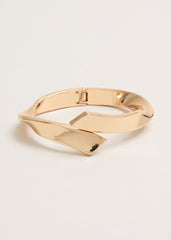 Gold Twisted Bangle Gold