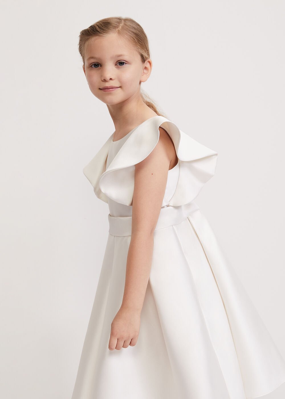 Sydney Satin Dress Ivory