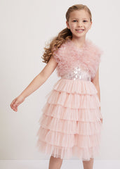 Yasmine Cover Up Pale Pink