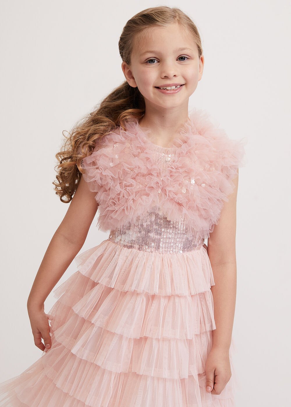 Yasmine Cover Up Pale Pink