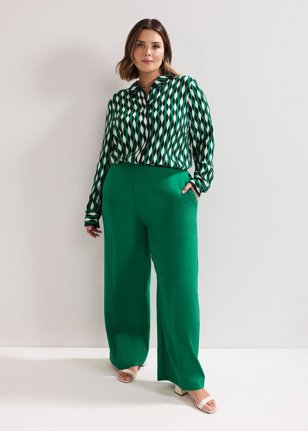Aubrielle Trouser Green