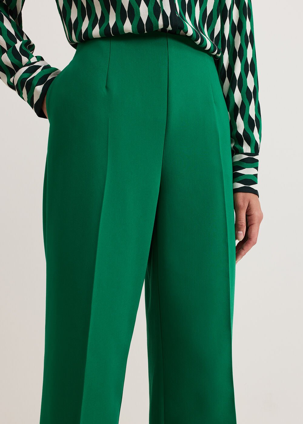 Aubrielle Trouser Green