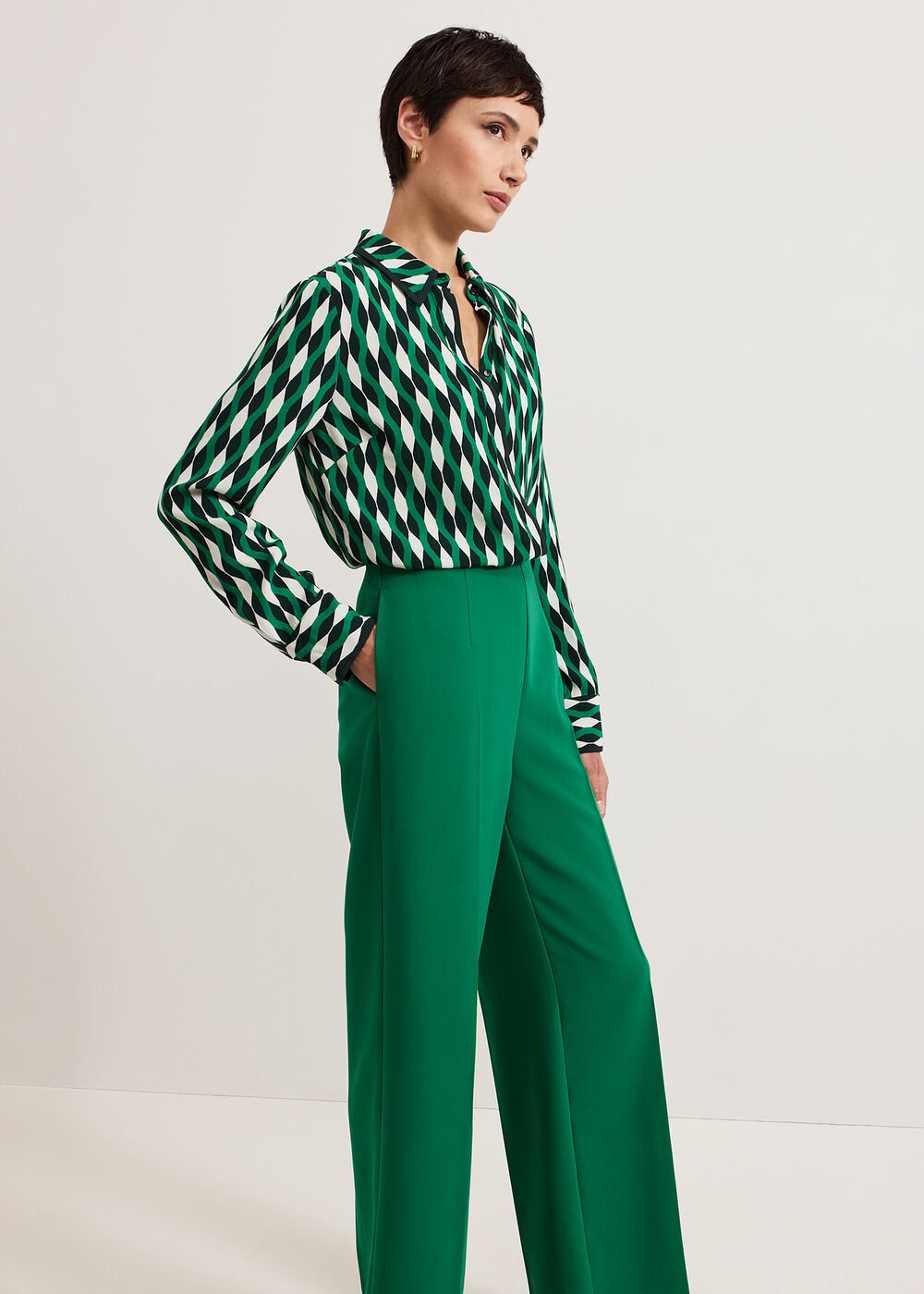 Aubrielle Trouser Green