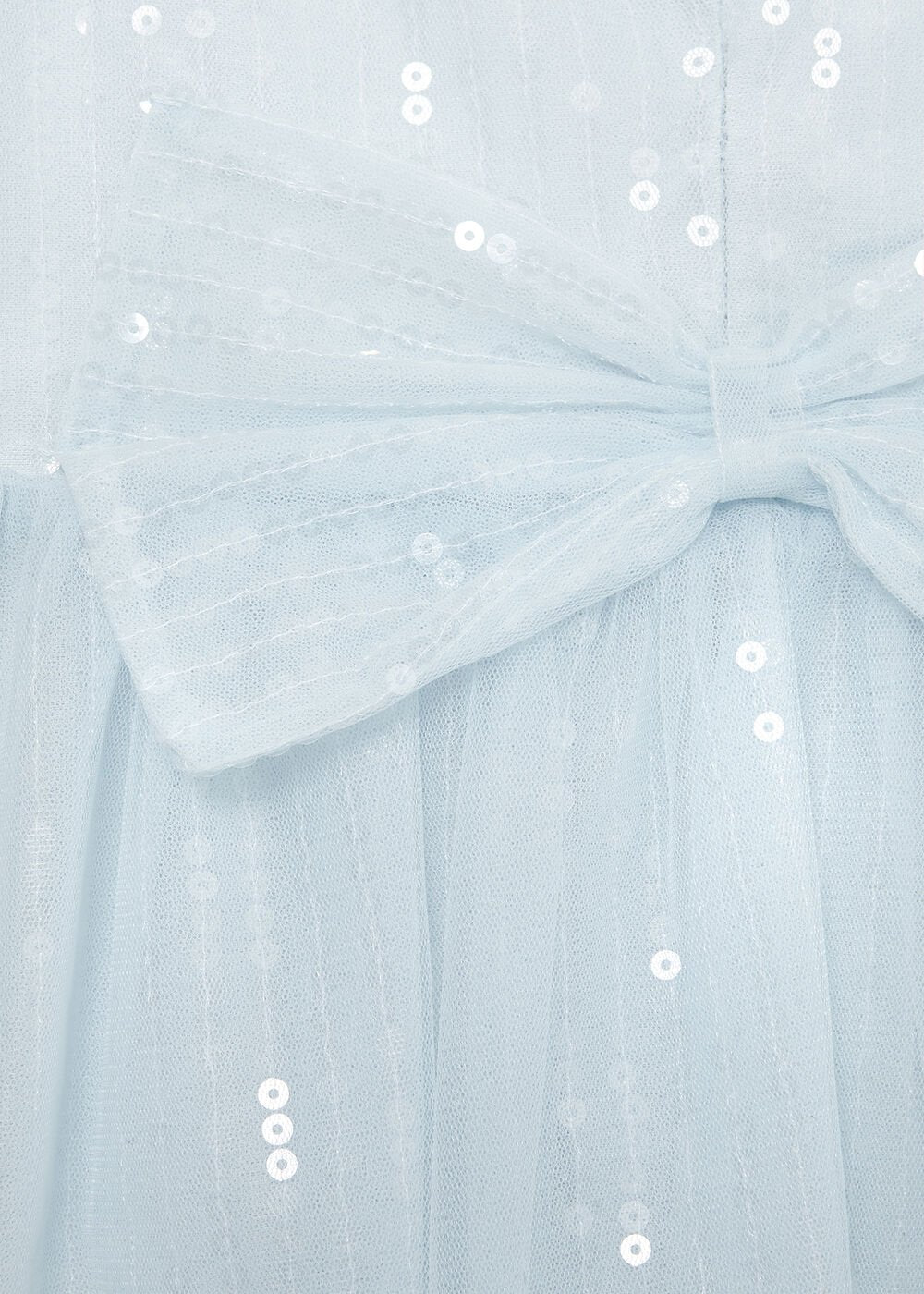 Kaya Sequin Dress Pale Blue