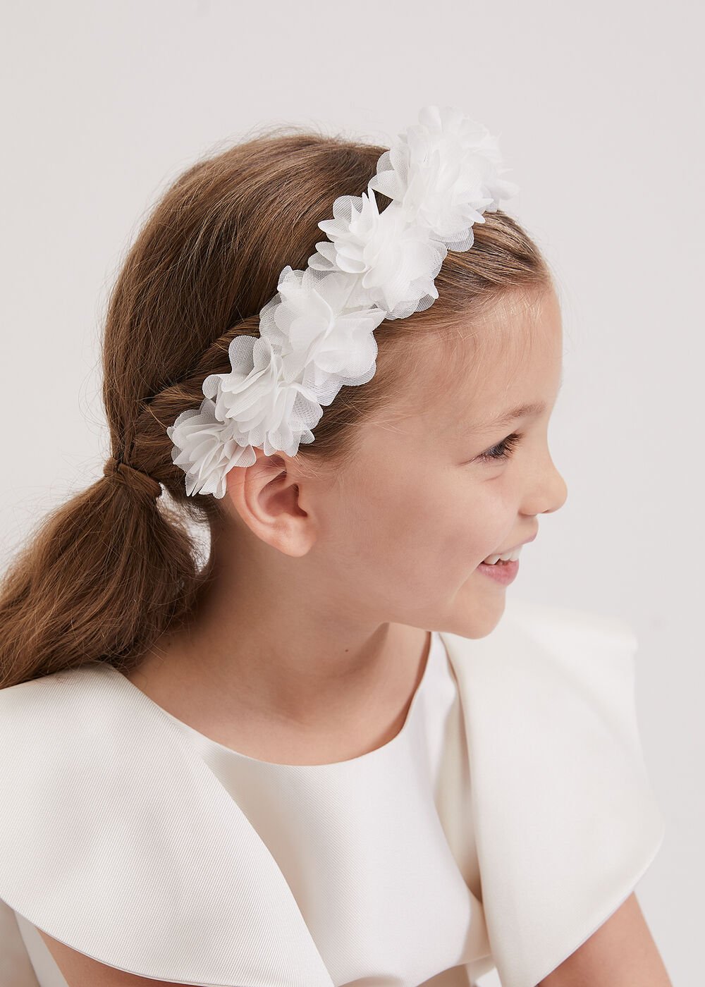 Petal Headband Ivory