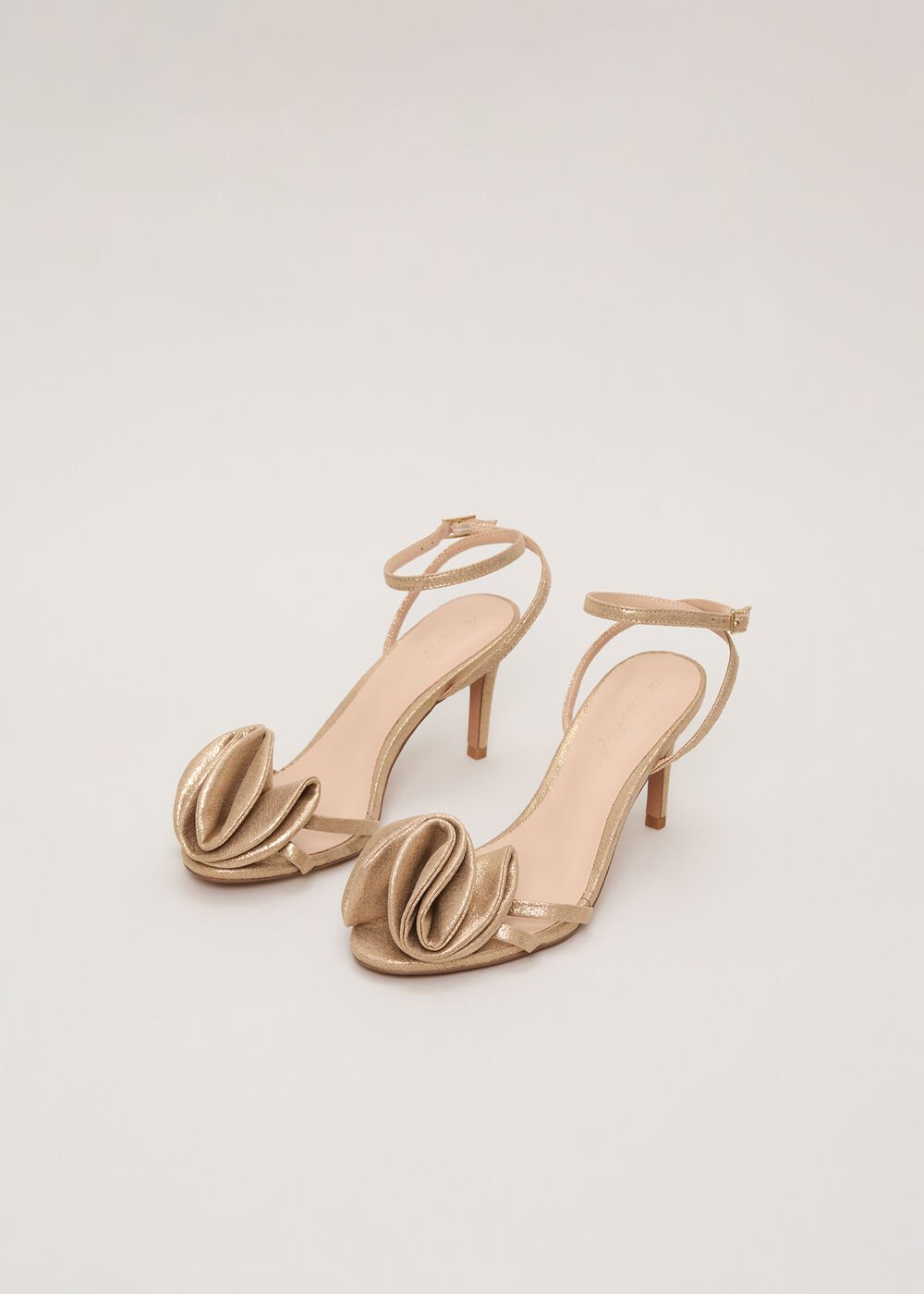 Gold Flower Strappy Gold