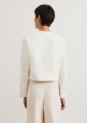 Ripley Boucle Jacket Ivory