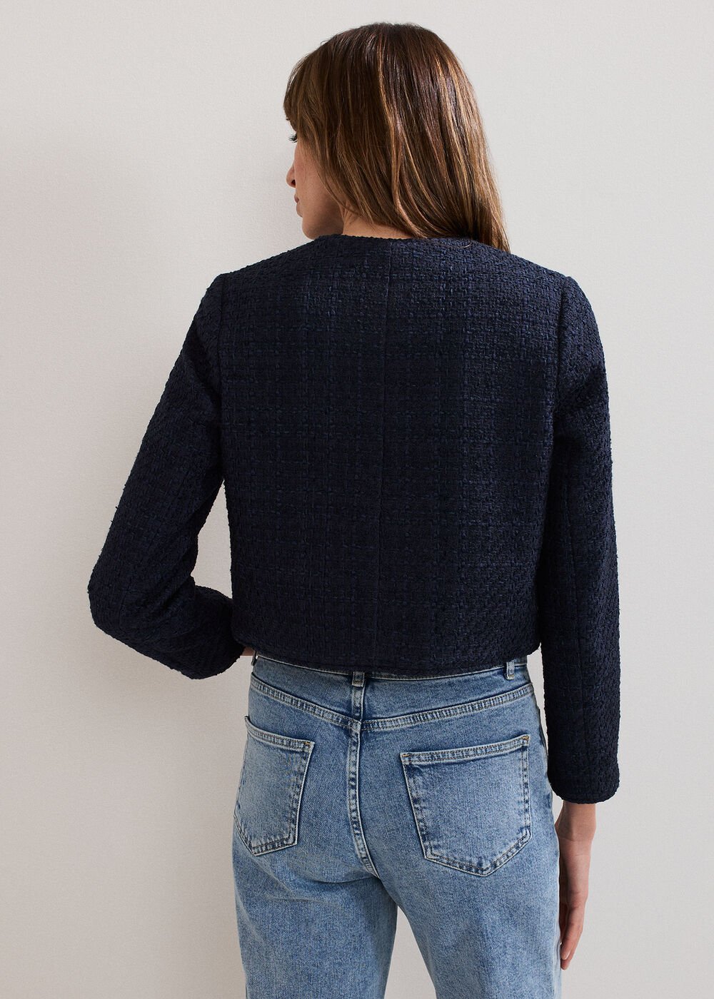 Ripley Boucle Jacket Navy