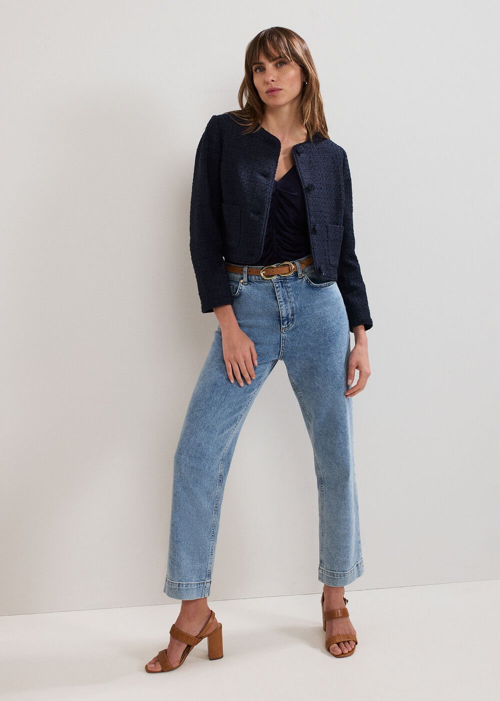 Ripley Boucle Jacket Navy