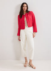 Ripley Boucle Jacket Coral