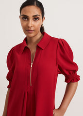 Petite Candice Dress Red