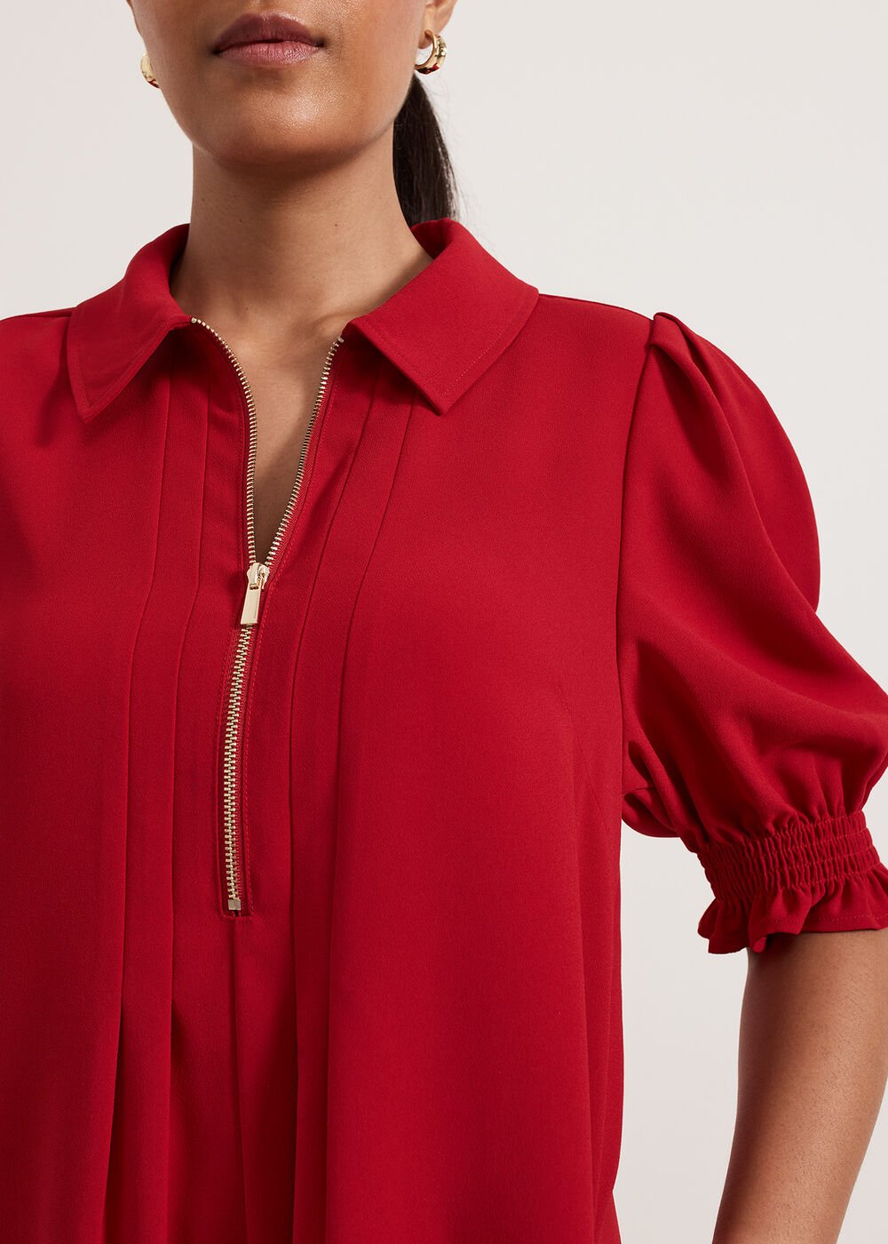 Petite Candice Dress Red