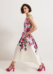 Celeste Border Skirt Multi