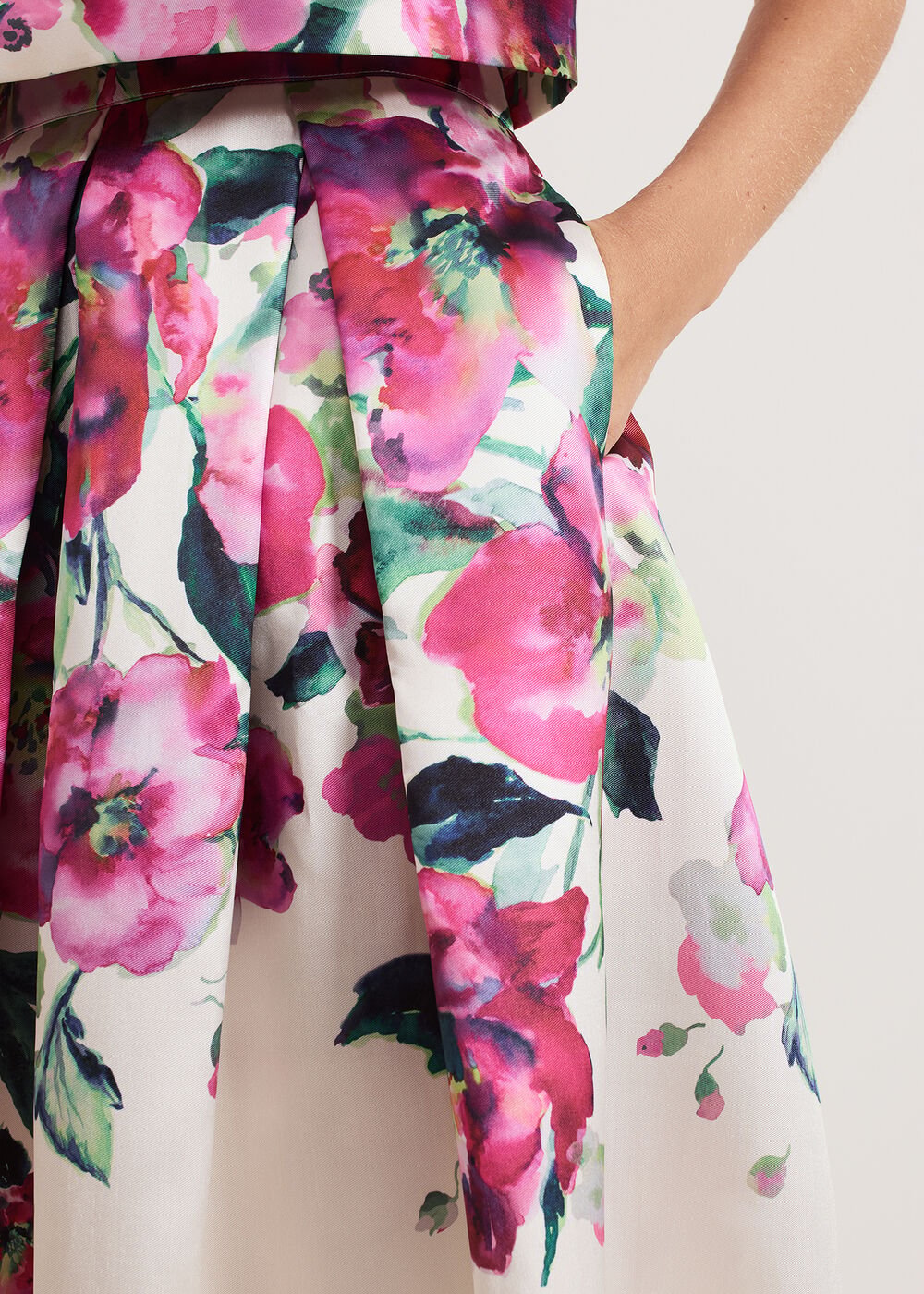 Celeste Border Skirt Multi