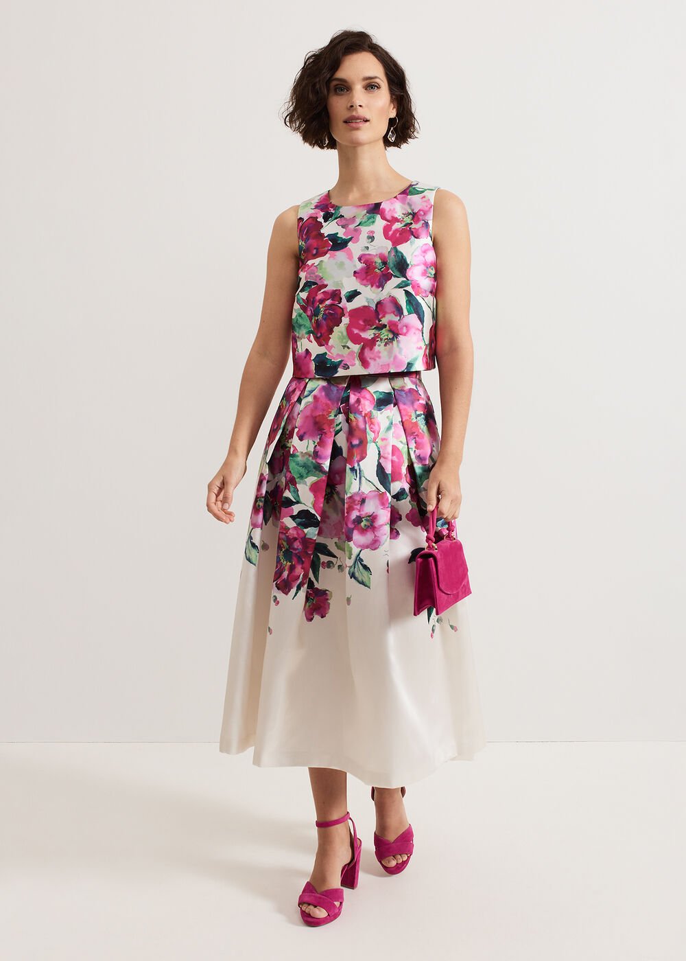 Celeste Border Skirt Multi