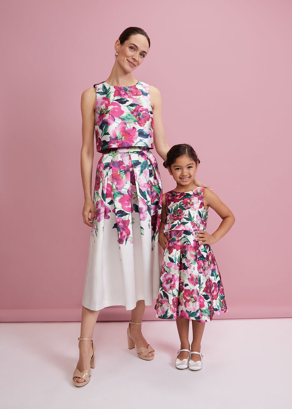 Celeste Border Skirt Multi