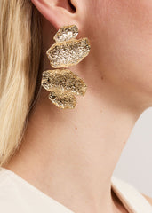 Statement Earrings Gold