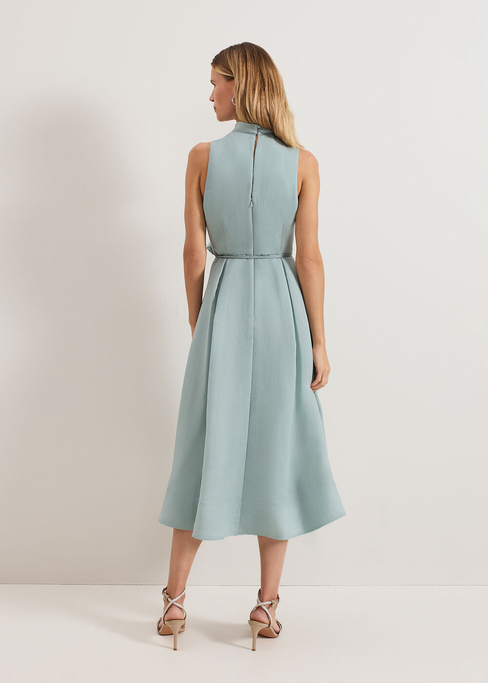 Senita Floral Dress Eau De Nil