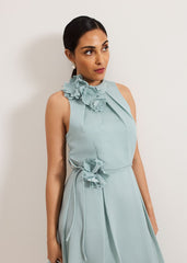 Petite Senita Dress Eau De Nil