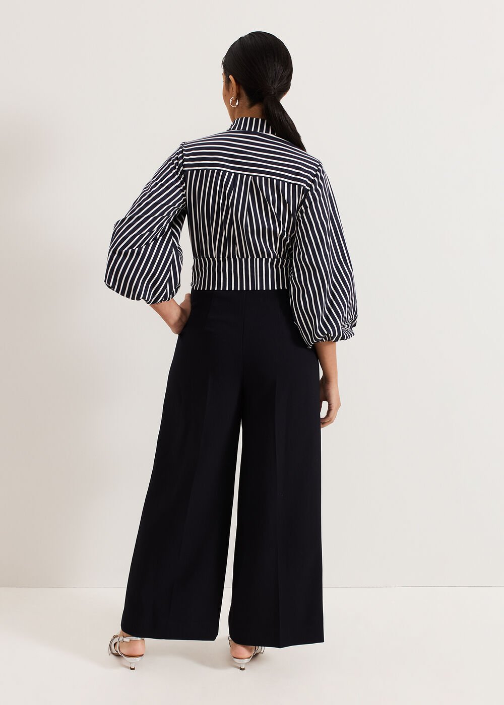 Petite Bree Jumpsuit Navy
