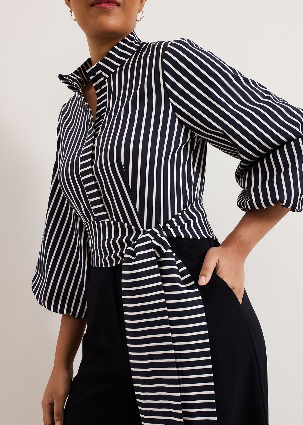 Petite Bree Jumpsuit Navy
