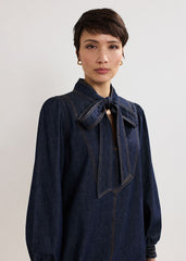 Peggie Denim Dress Blue