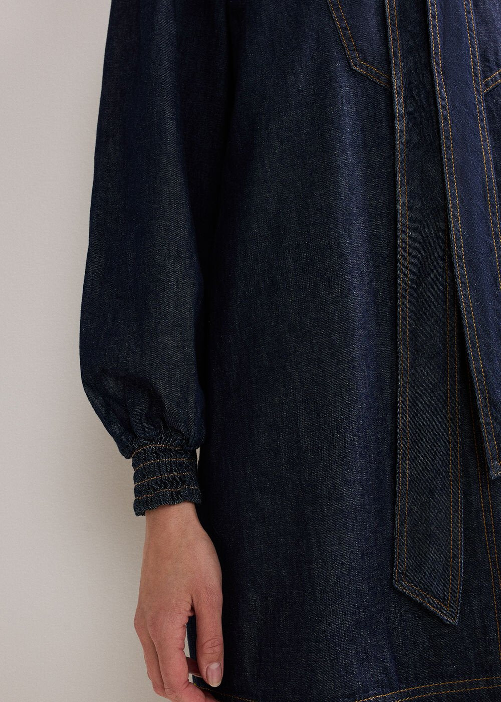 Peggie Denim Dress Blue
