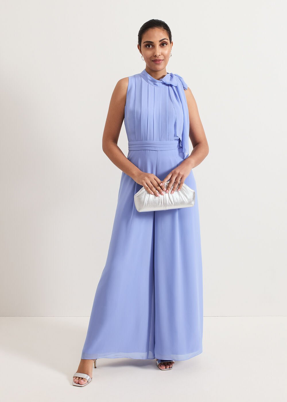 Petite Lucie Jumpsuit Blue