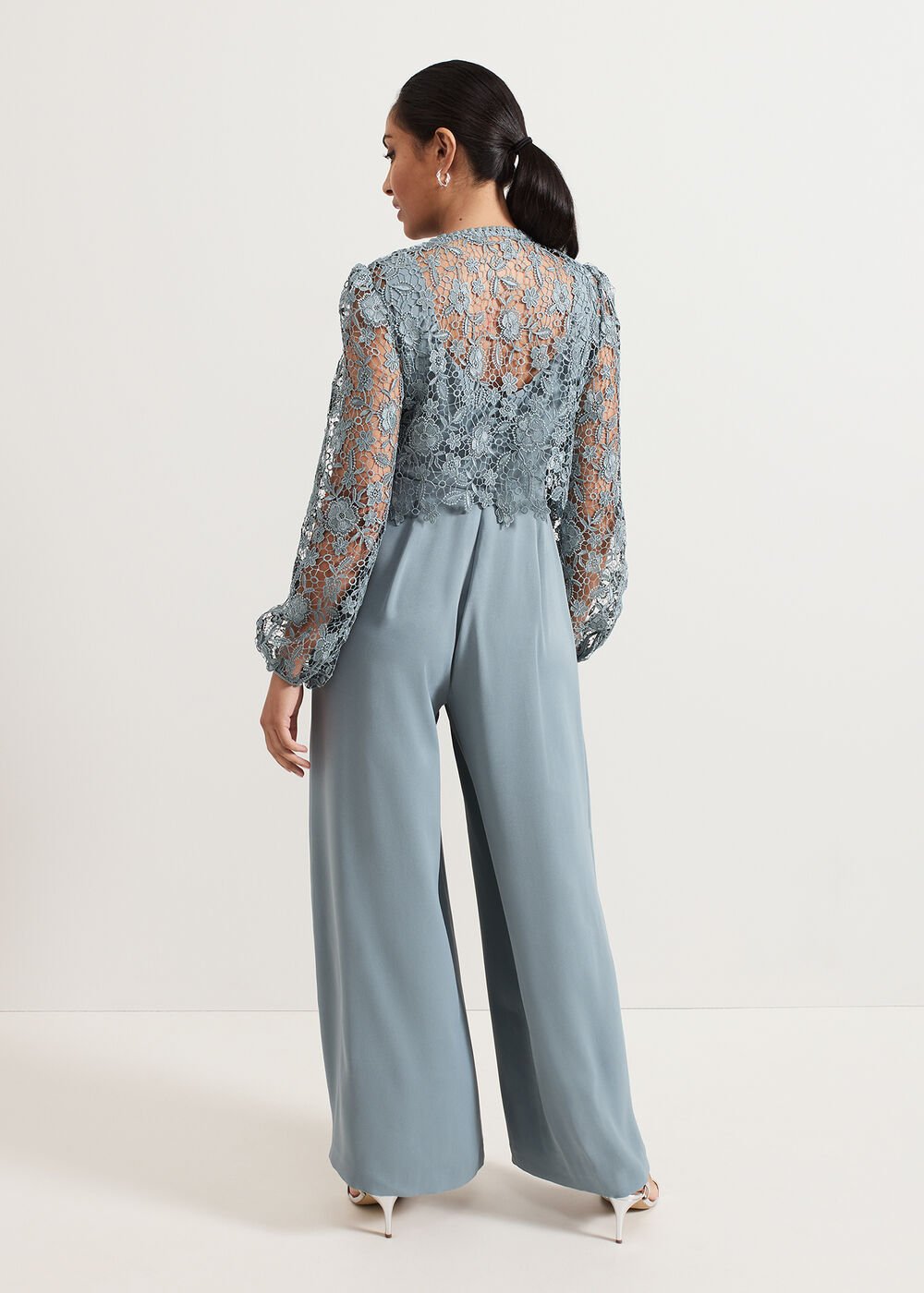 Petite Vanessa Jumpsuit Eau De Nil