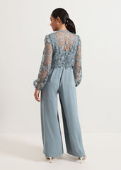 Petite Vanessa Jumpsuit Eau De Nil