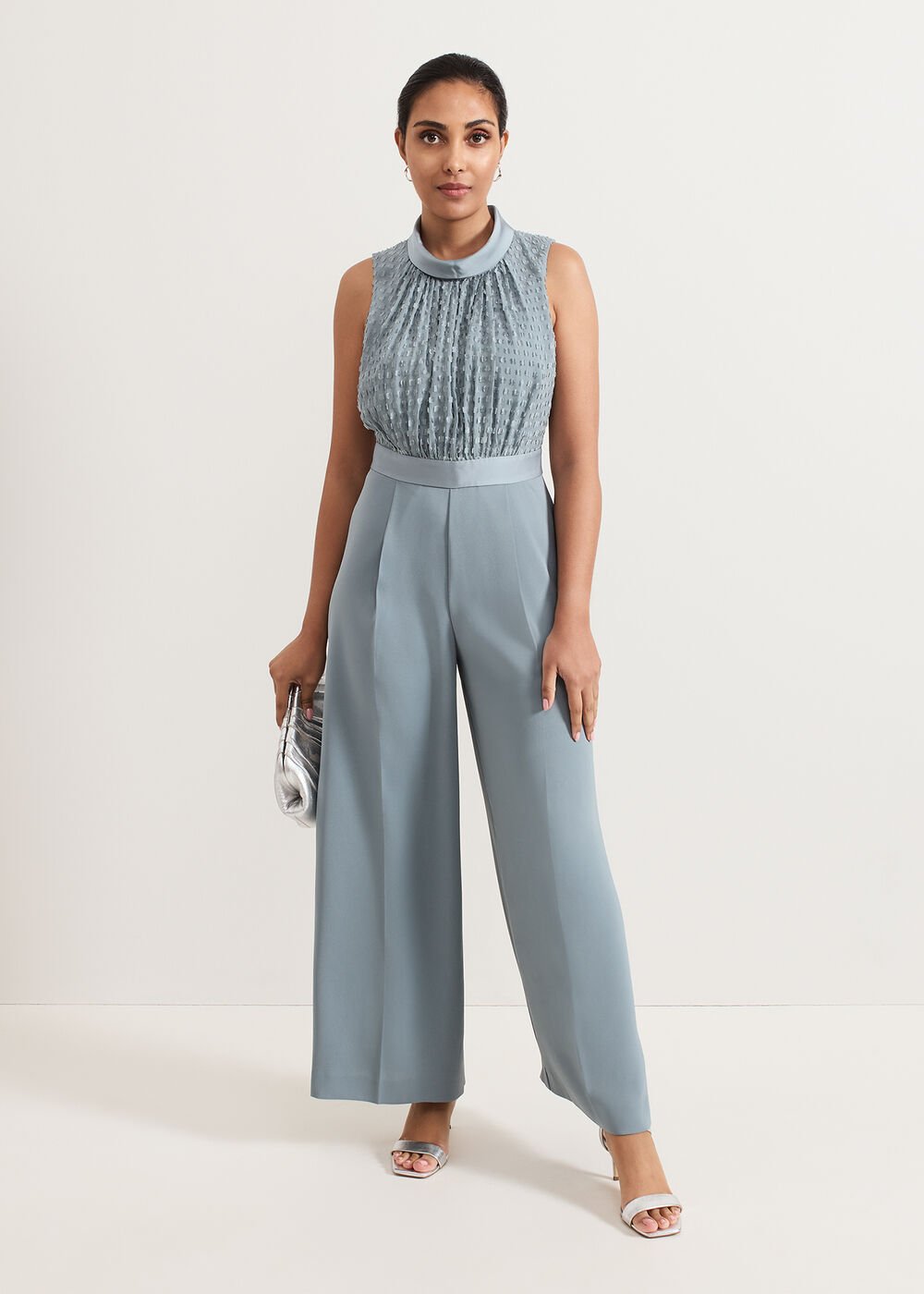 Petite Eliza Jumpsuit Eau De Nil