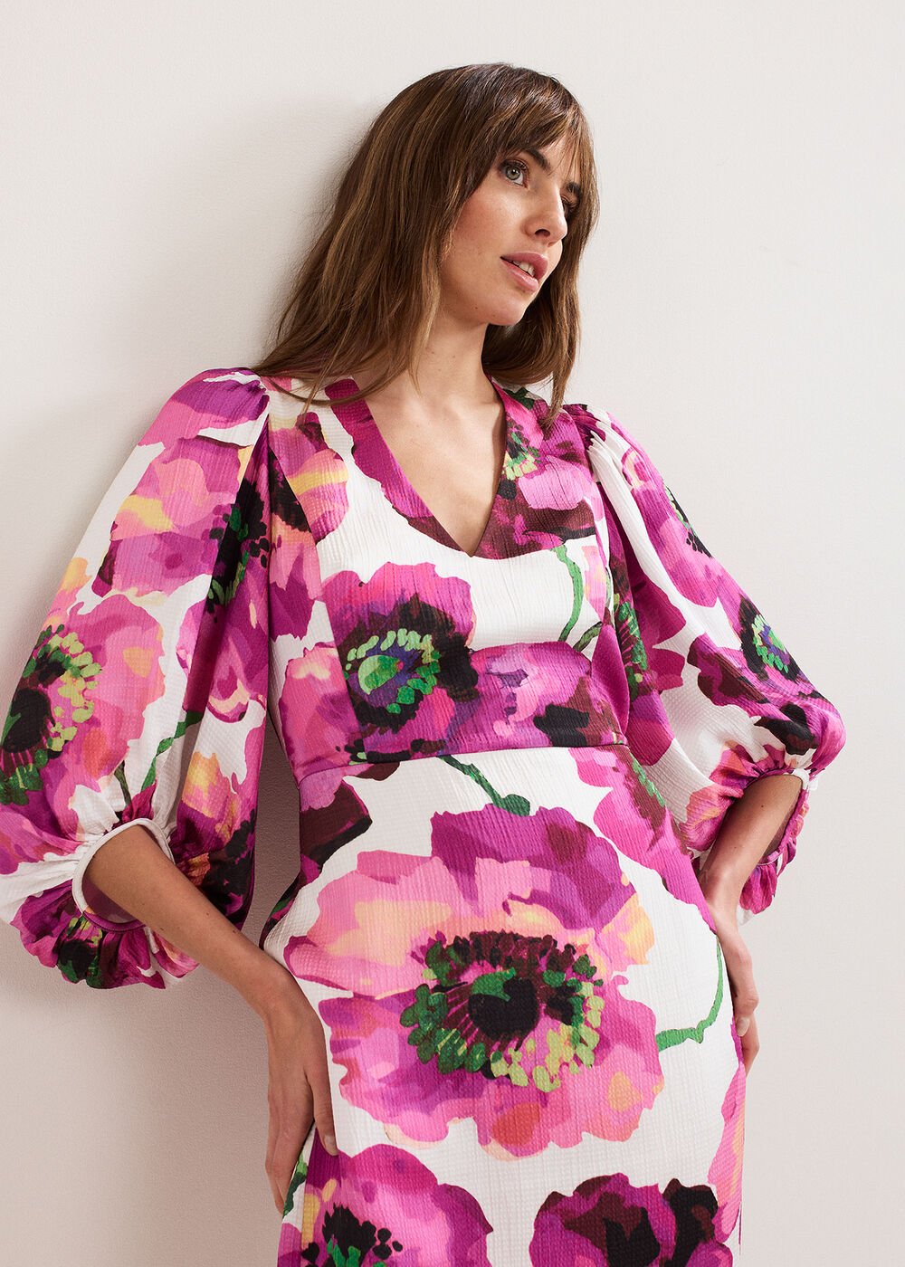 Fiona Floral Dress Multi