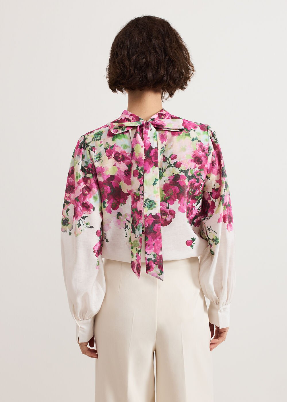 Winnie Floral Top Multi-Coloured