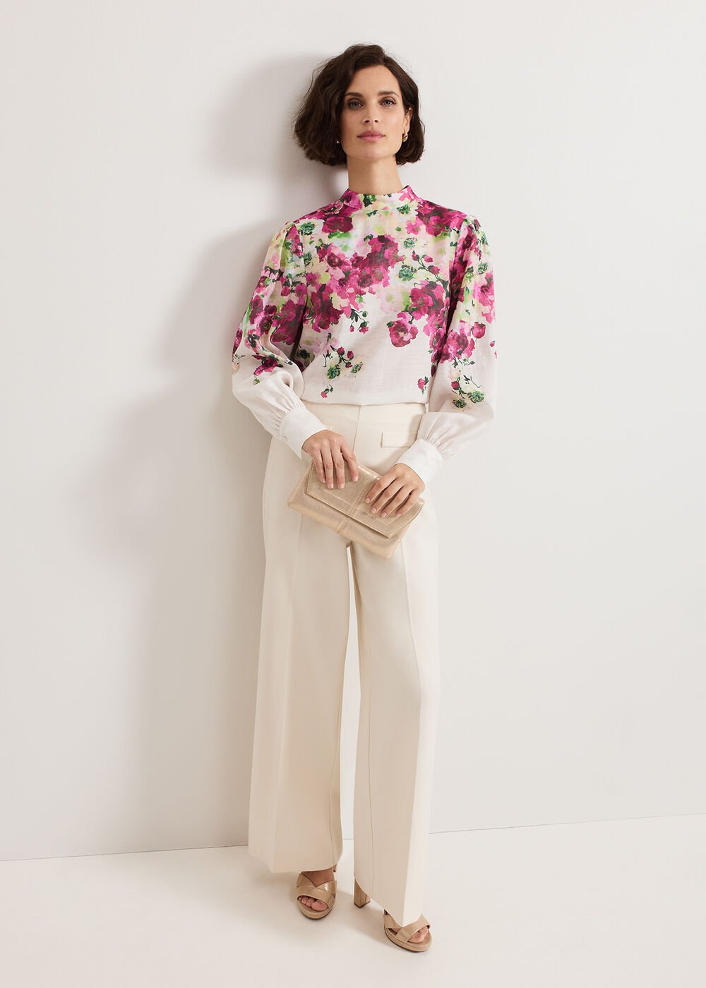 Winnie Floral Top Multi-Coloured