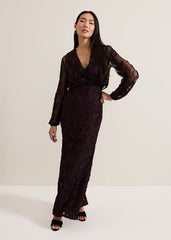 Montee Cover Up Burgundy