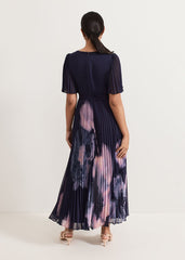 Petite Abigail Dress Navy
