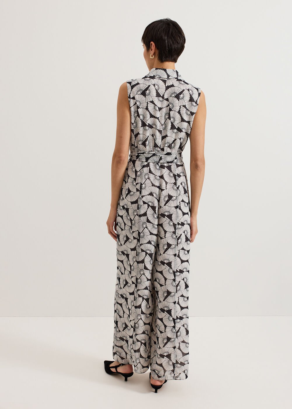 Janine Jumpsuit Navy/Ivory