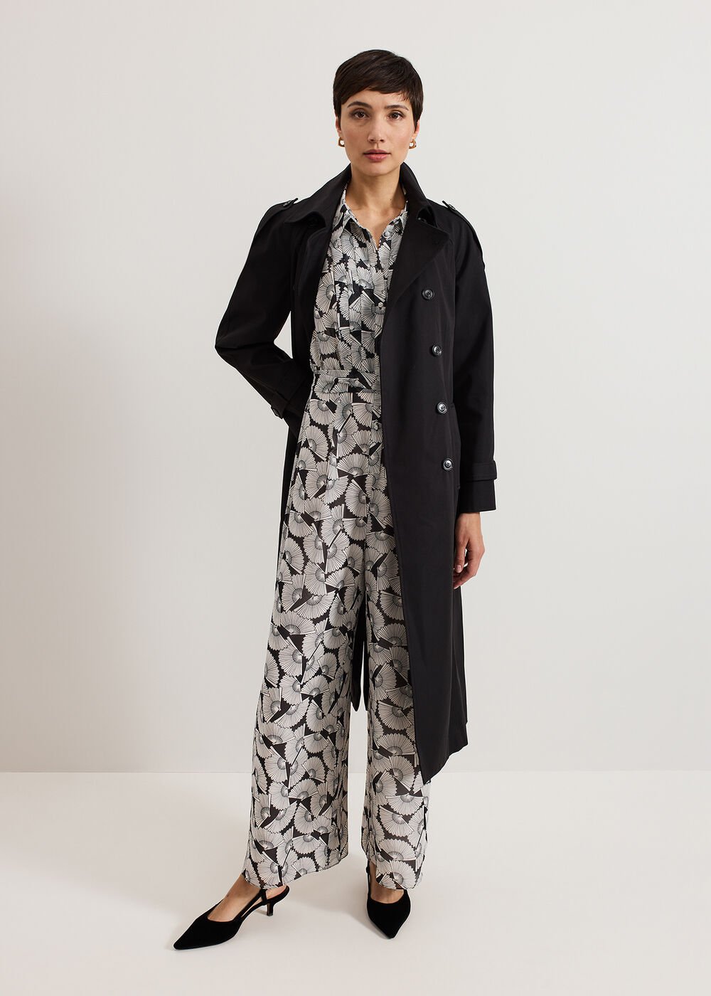 Janine Jumpsuit Navy/Ivory