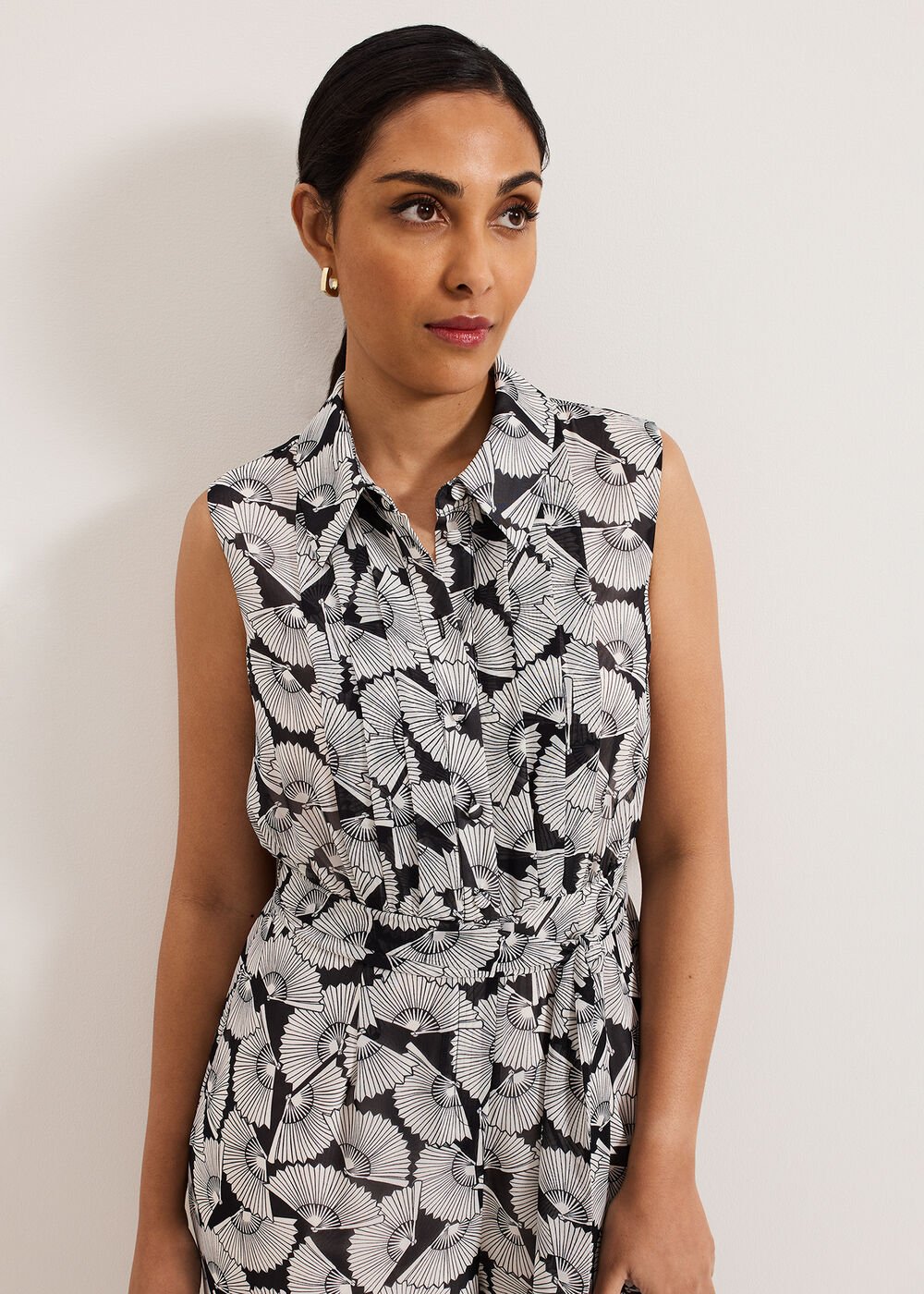 Petite Janine Jumpsuit Navy/Ivory