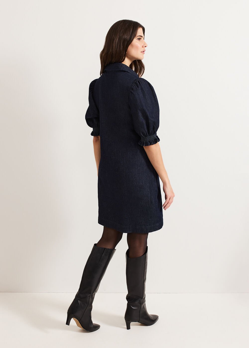 Candice Denim Dress Indigo