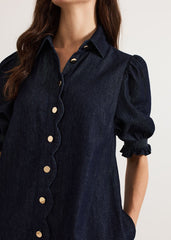 Candice Denim Dress Indigo