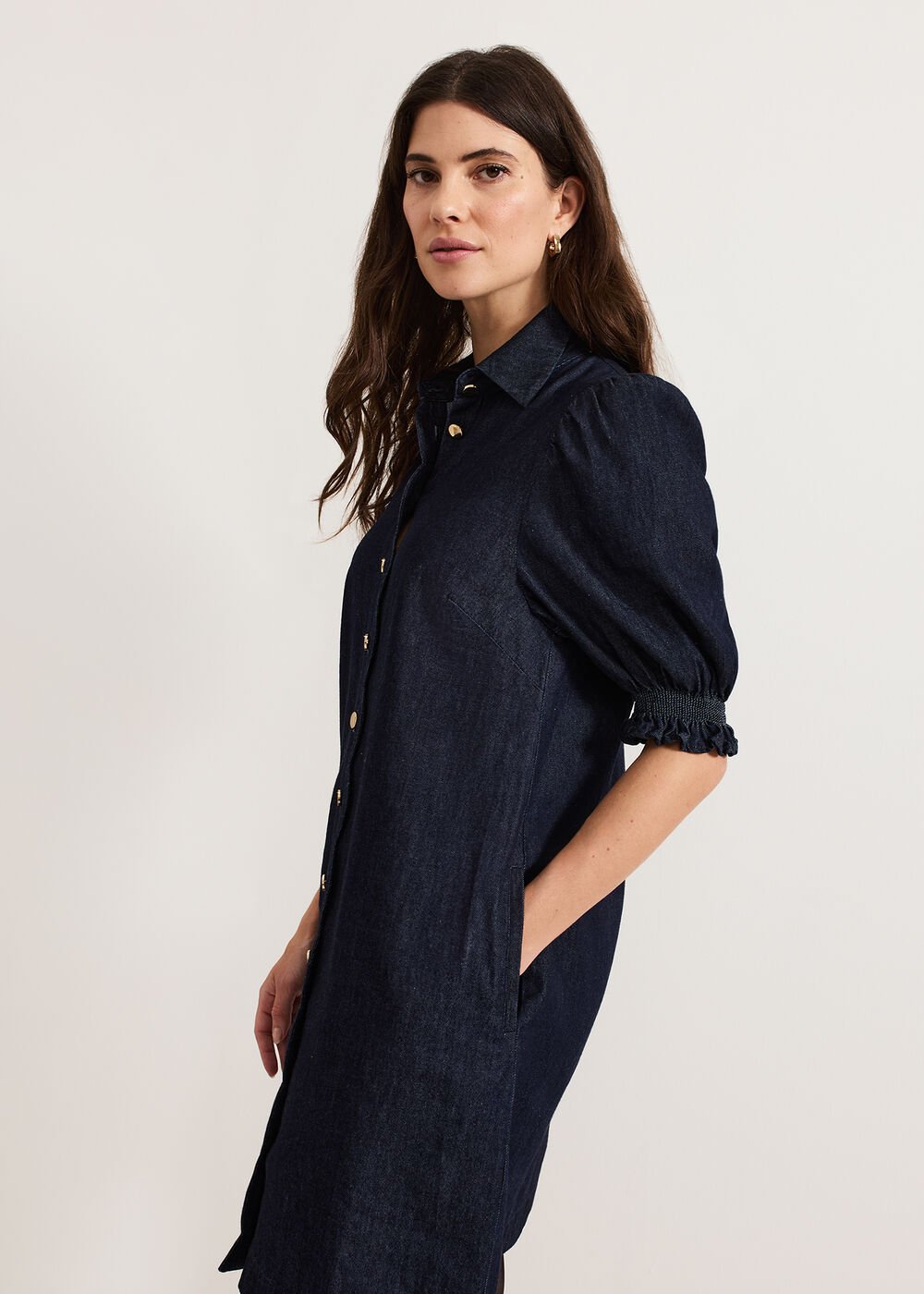 Candice Denim Dress Indigo