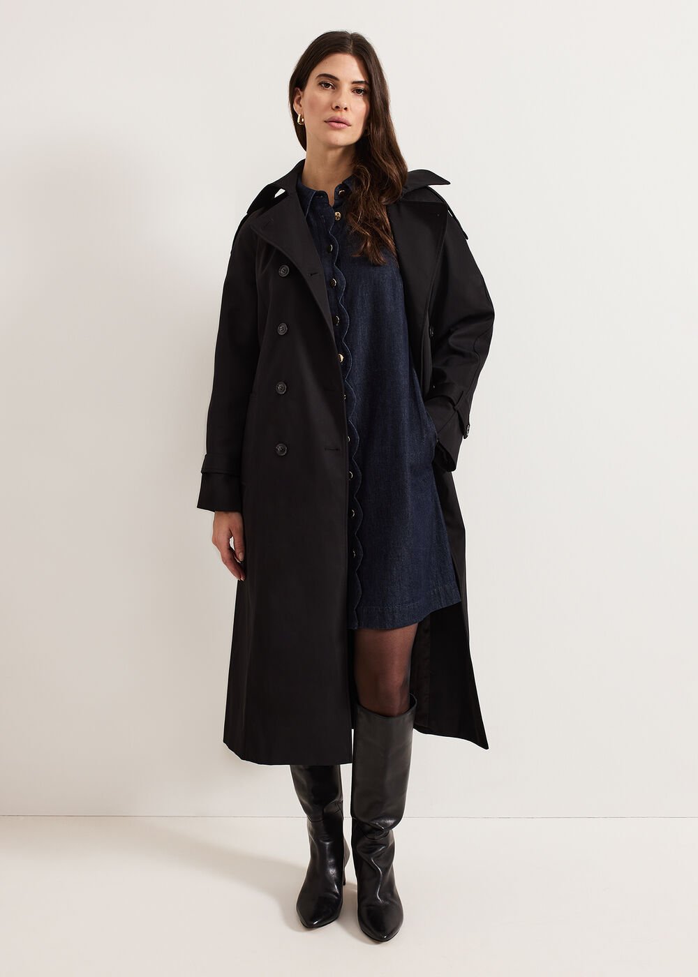 Candice Denim Dress Indigo