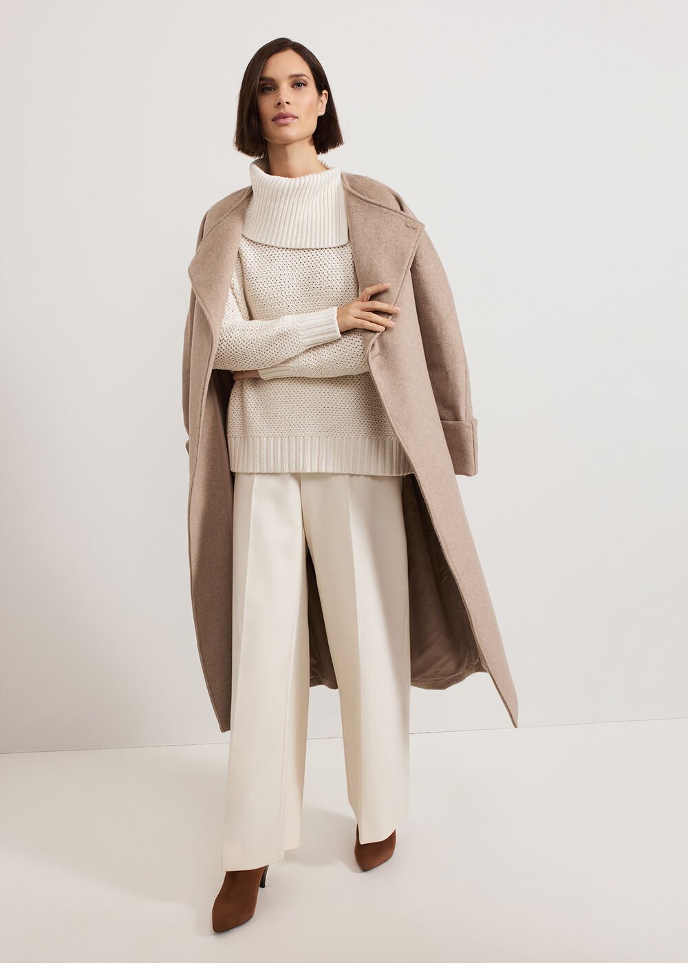 Jean Textured Jumper Ivory