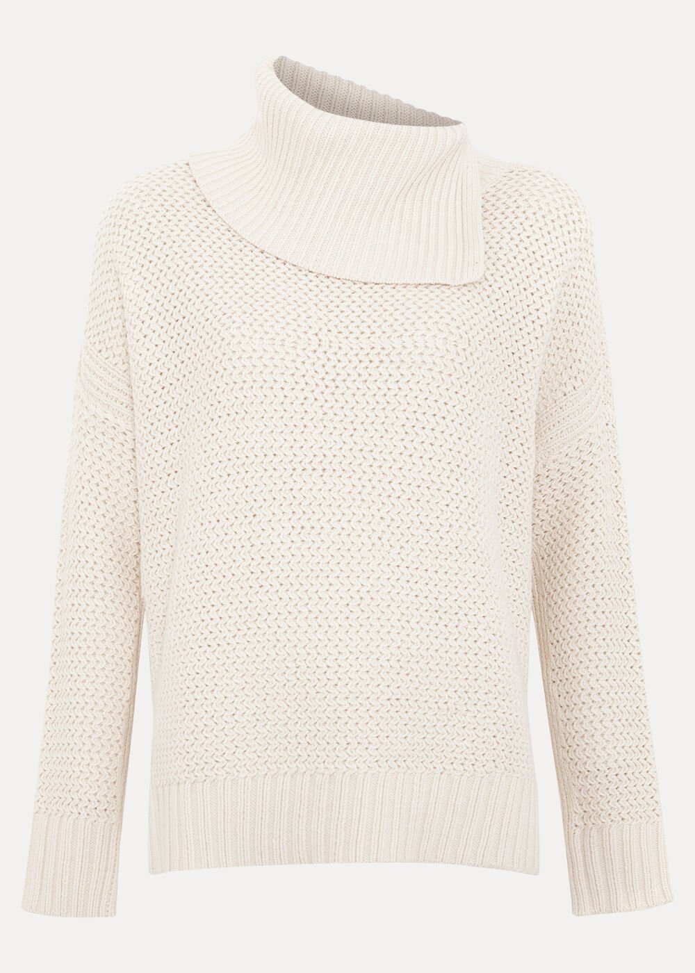 Jean Textured Jumper Ivory