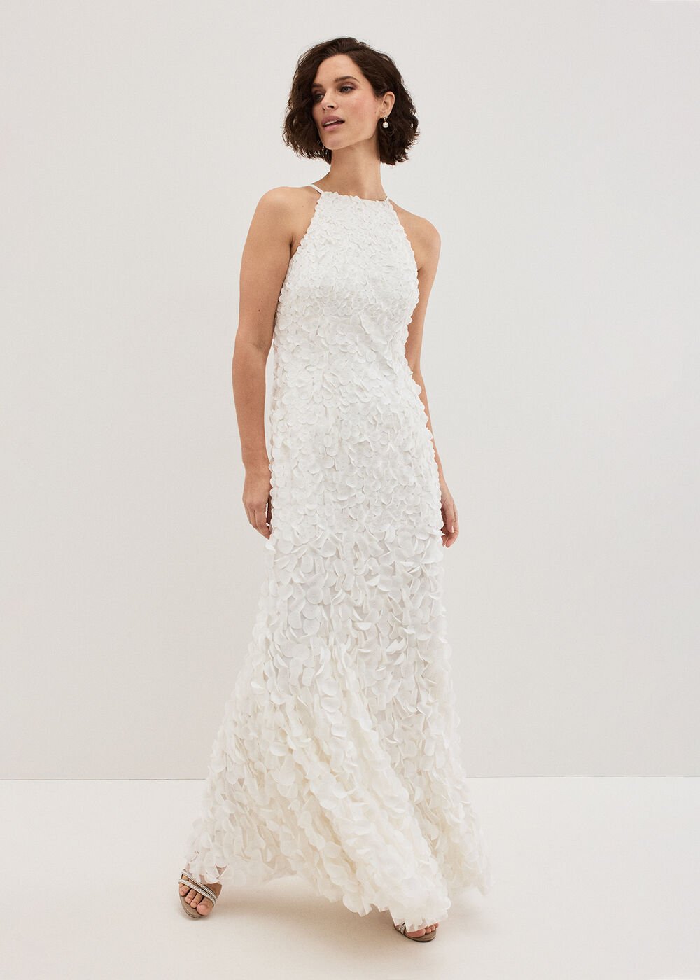 Charlene Maxi Wedding Dress Ivory