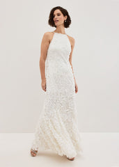 Charlene Maxi Wedding Dress Ivory